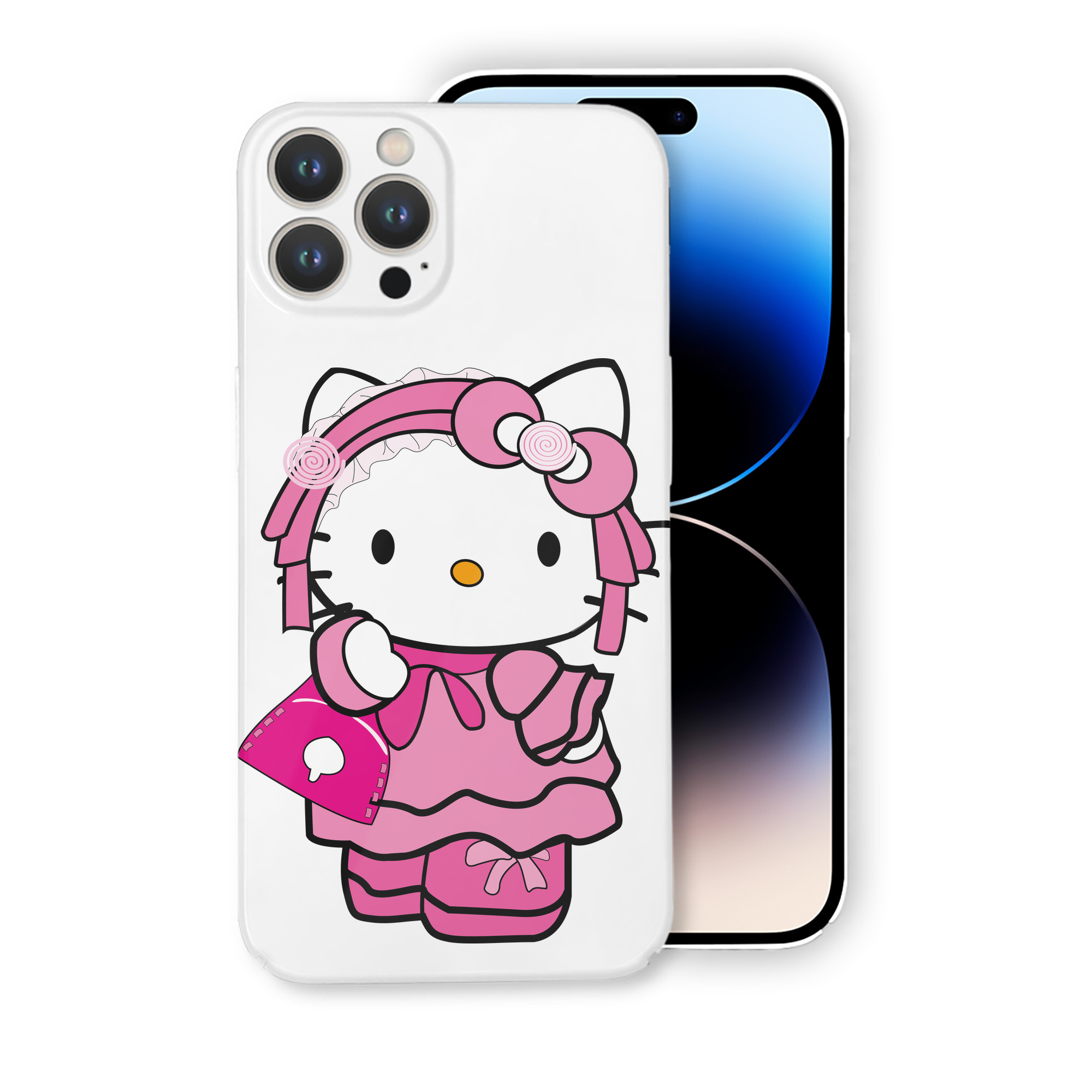 （画像用） Hello Kitty ハローキティ 【iPhone 14シリーズ対応】ハードケース